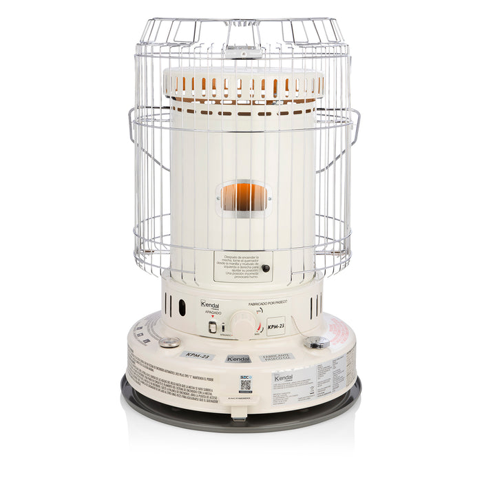 Estufa Parafina Mecha KPM-23 Blanco