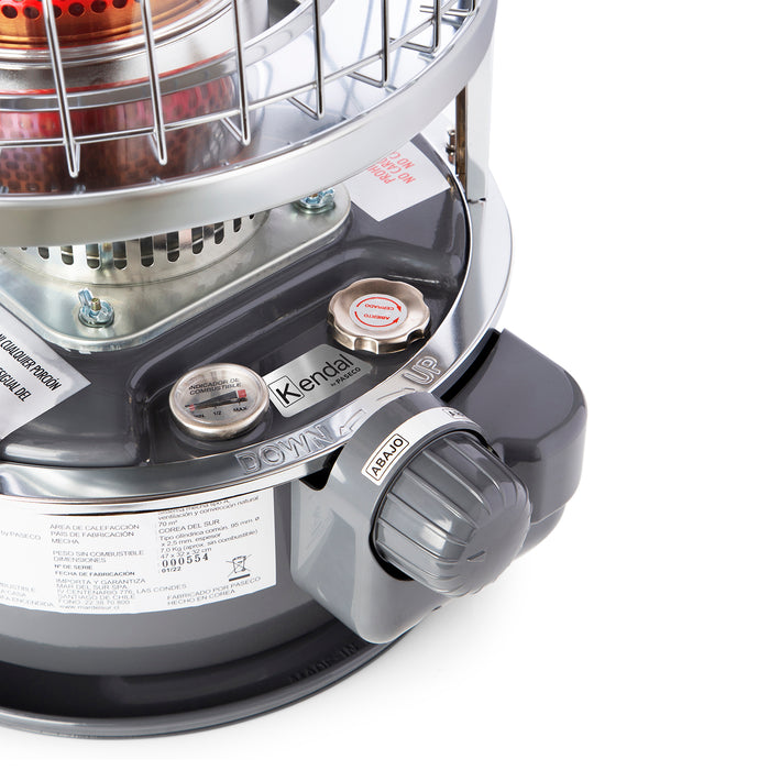 Estufa Parafina Kerosene KPM-3300 Gris