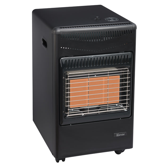 Estufa a Gas 5 a 15 kilos 3 Niveles- 60 m2 Negro