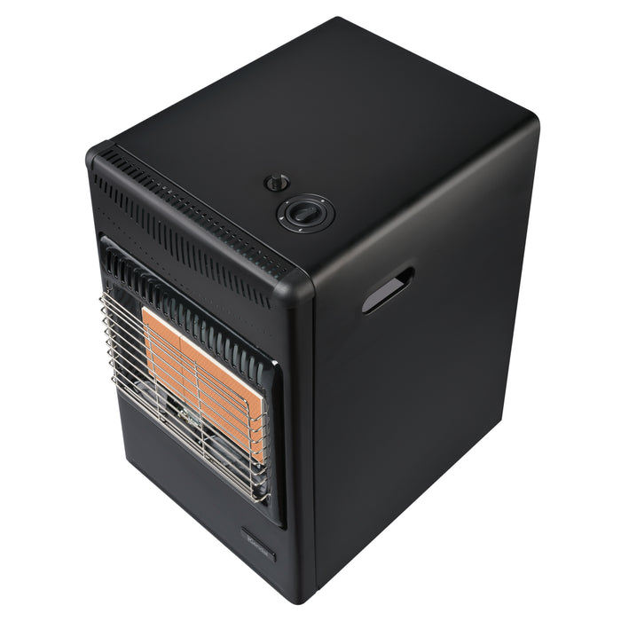 Estufa a Gas 5 a 15 kilos 3 Niveles- 60 m2 Negro