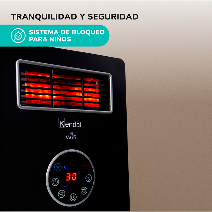 Estufa Infrarrojo PTC con WIFI