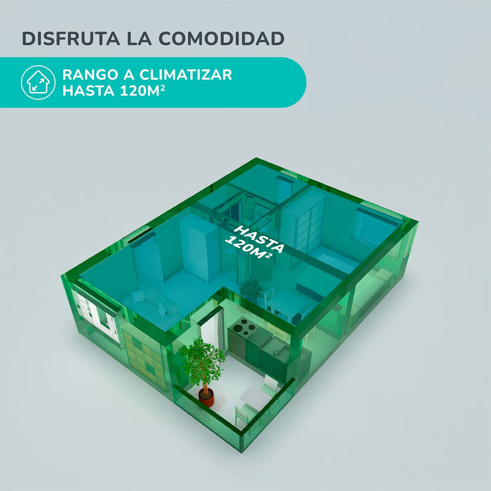 Estufa Parafina Mecha KPM-23 Blanco