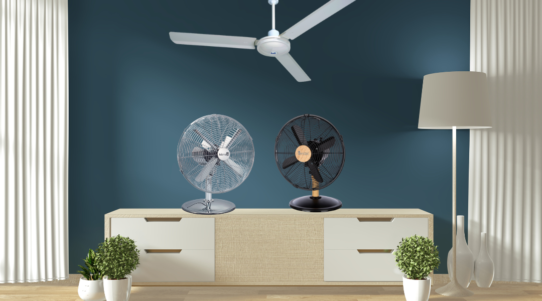 ¿Ventilador en el living? ¡Sí por favor!: Tres elegantes ventiladores que vas a querer en tu living