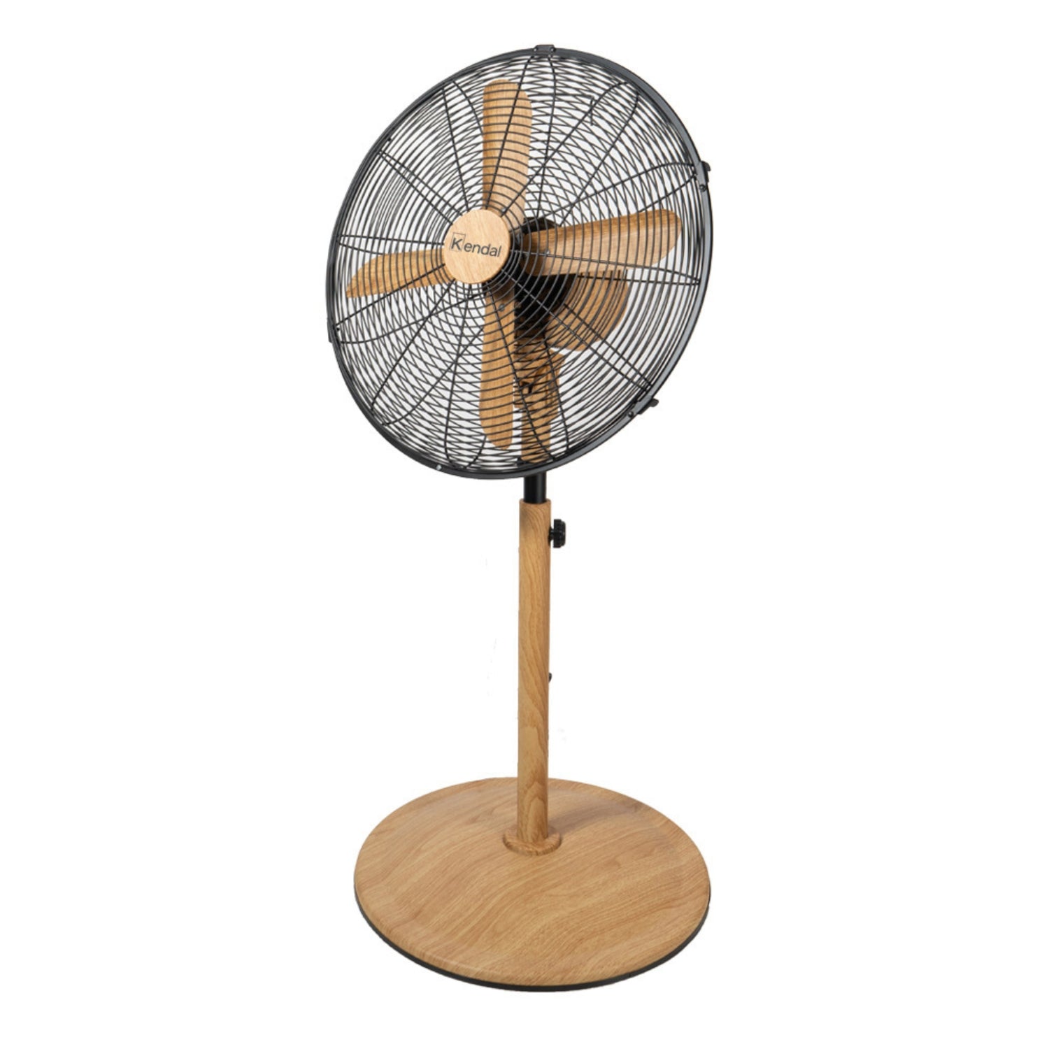 Ventilador Pedestal 16 Pulgadas KZF-1616F Kendal Metal Madera