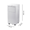 Aire Acondicionado Portátil 9000 BTU Calor y Frio ECO III