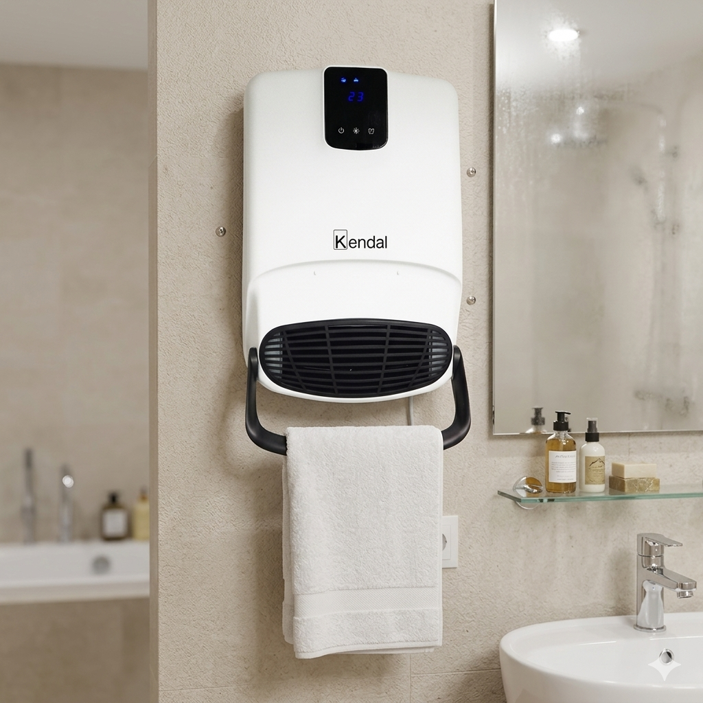 Termoventilador de Baño con Seca Toallas KHB-2005