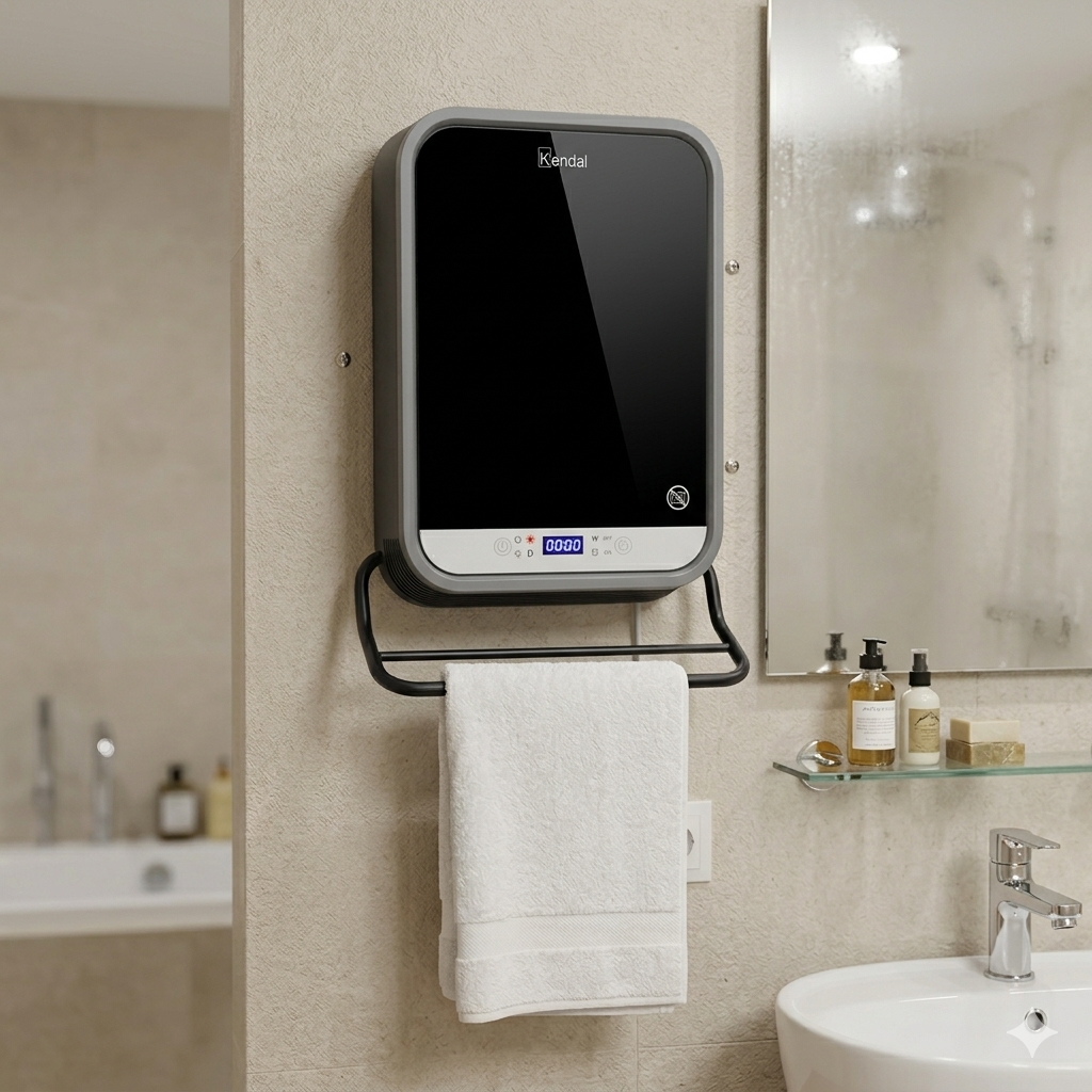 Calefactor Termoventilador de baño KCB-Black