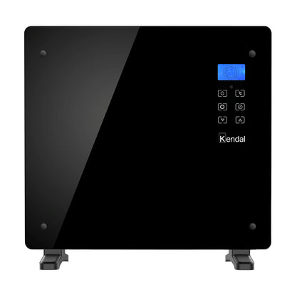 Estufa Eléctrica Panel Convector Vidrio GH10RM Negro