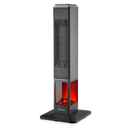 Estufa Eléctrica Torre PTC Efecto Llama  KEC-EMBER1