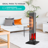 Calefactor PTC Torre Efecto Llama  KEC-EMBER1