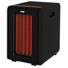 Estufa Eléctrica infrarroja Golden Tube Negra