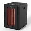 Estufa Eléctrica infrarroja Golden Tube Negra