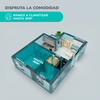 Estufa a Gas 5 Kilos 2 Niveles- 30 m2 Gris