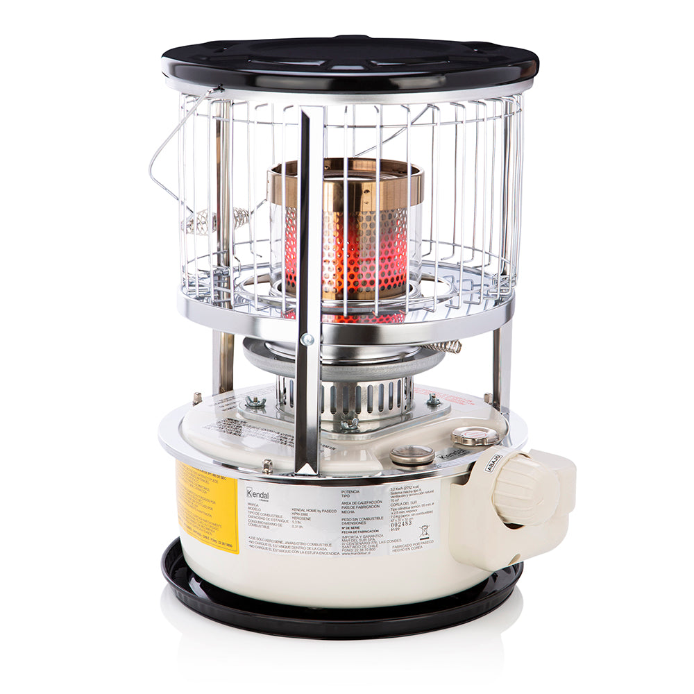 Estufa a Parafina KPM-3300 Blanca OUTLET