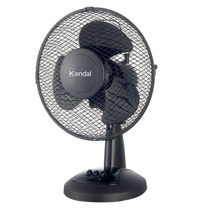 Ventilador de Sobremesa 9 Pulgadas KVS-9DN Negro