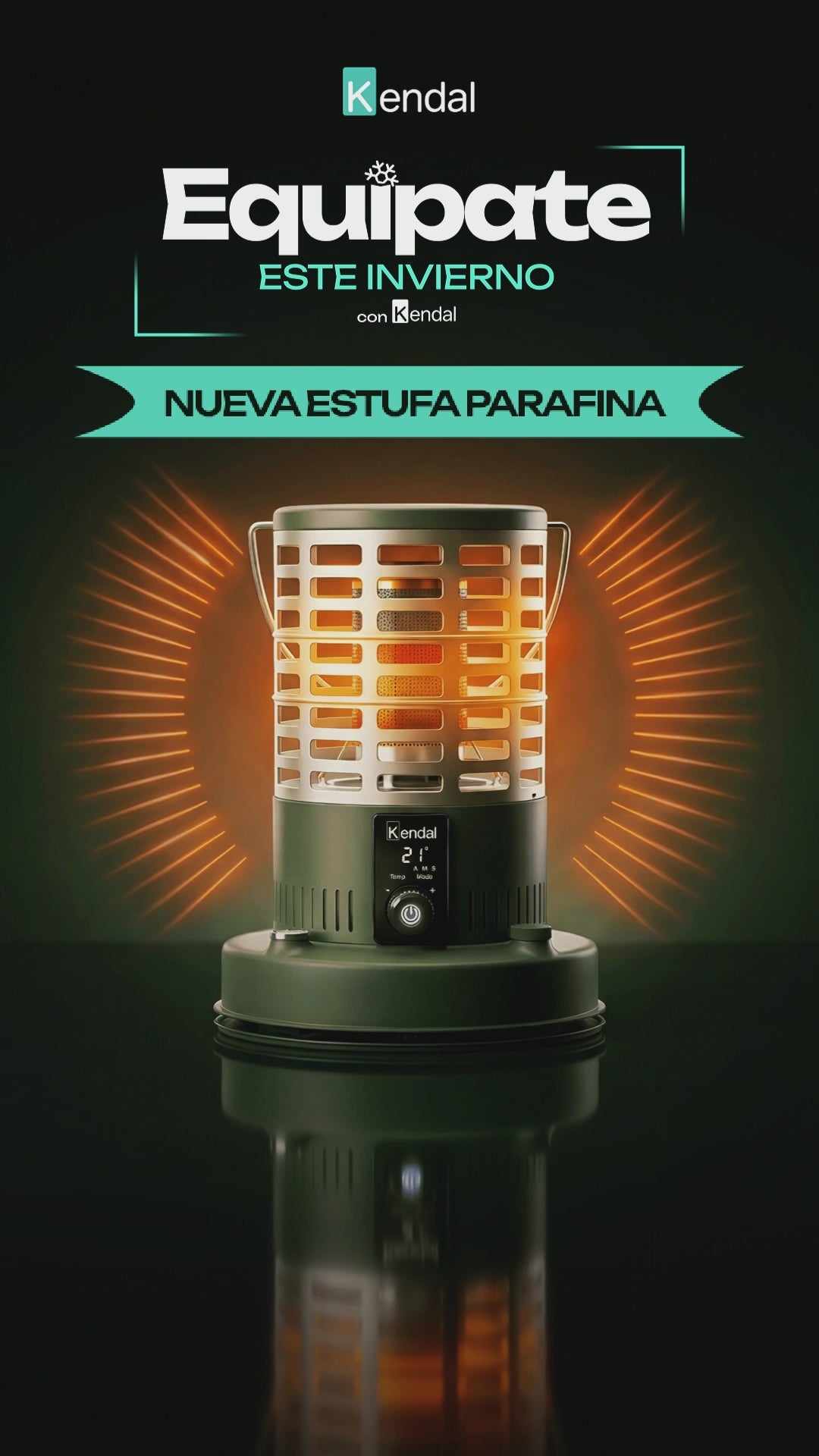 Estufa Parafina Rotary 360 KPR-8000