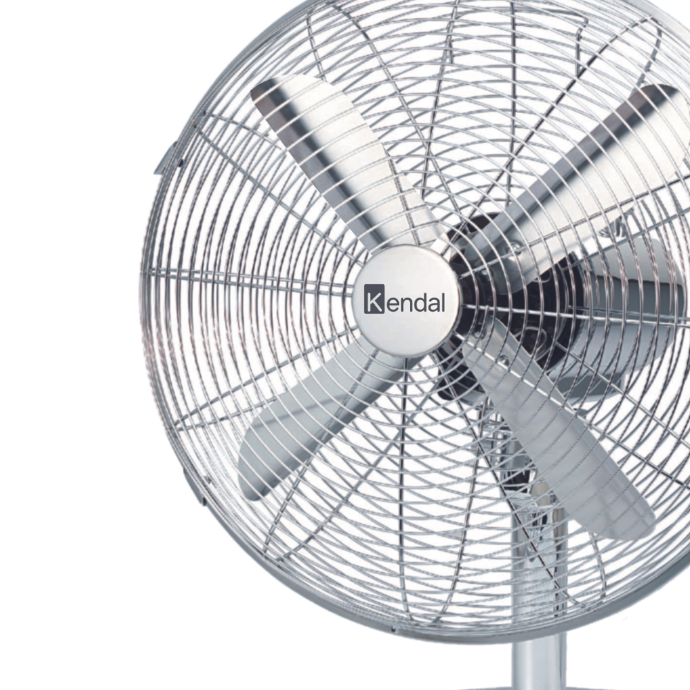 Ventilador de Mesa 16 Pulgadas Metal Cromado ZF-1616D-II